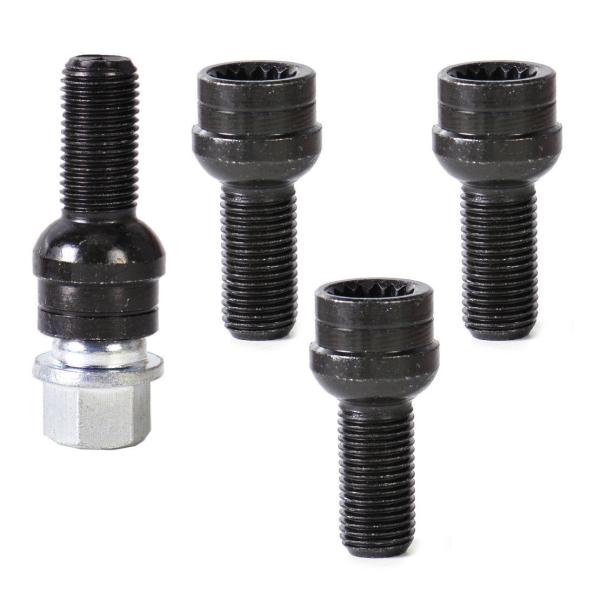 Anti Theft Locking Wheel Bolts Internal Hex 17 Millimeter For Golf / Jetta / Beetle
