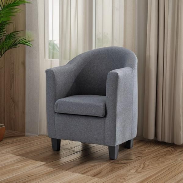 Atmospheric single hotel bedroom sofa home furniture modern lounge recliner wooden living room lounge chair