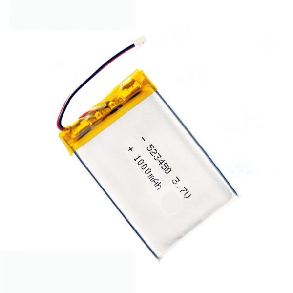 KC IEC62133 Certified 3.7V 1000mAh Lithium Polymer Battery Pack Lipo Battery for Temperature Recorder