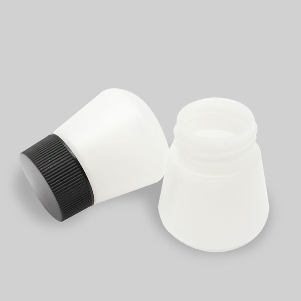Wholesale Custom Tooth Powder Packaging Empty  White Hdpe Bottle 40ml Mini Plastic Bottles