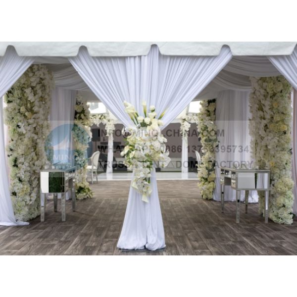 60 Meter Span Outdoor Marquee Wedding Tent Anti Rust 20x60m