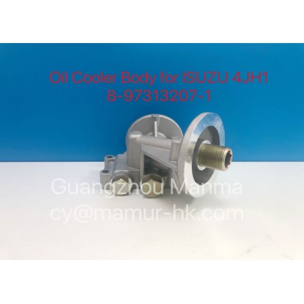 8-97313207-1 ISUZU Truck Parts Oil Cooler Body For NKR NPR NQR 4JH1