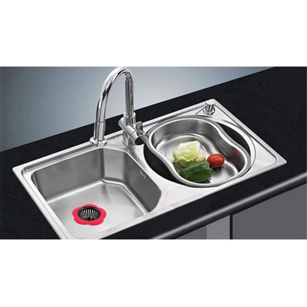 Пол Bathroom формы цветка пластиковый стекает домашние аксессуары Bathroom