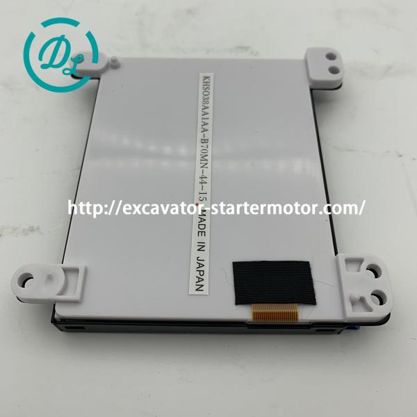 Panneau d'écran LCD pour excavatrice Komatsu PC200-7 KHS038AA1AA-B70MN-44-15