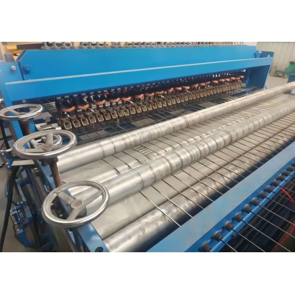 Siemens PLC Servo Motor 3-6mm Wire Mesh Panel Machine 7.5kw Full Automatic