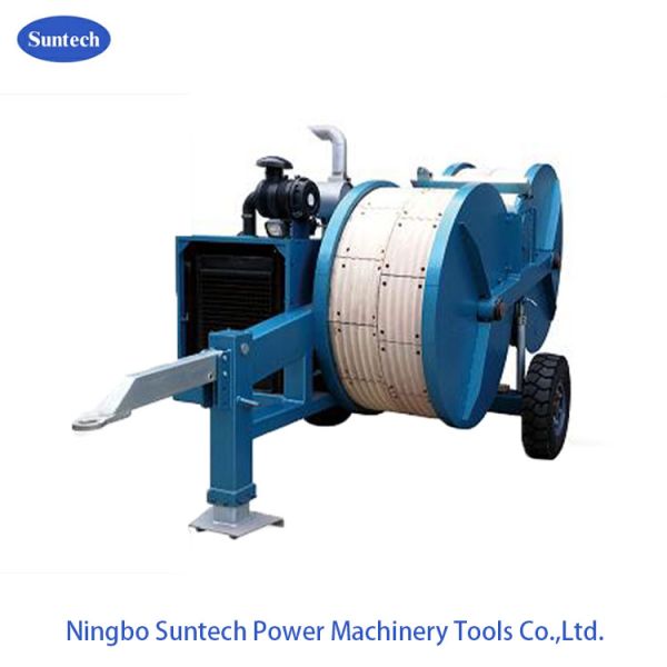 Equipamento de fixação de cabos para a construção de linhas aéreas