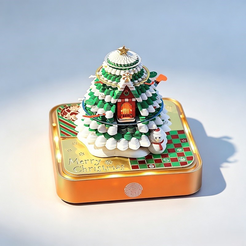 DIY tear-away 3D art calendar With Custom Design And Creative Paper Sculpture