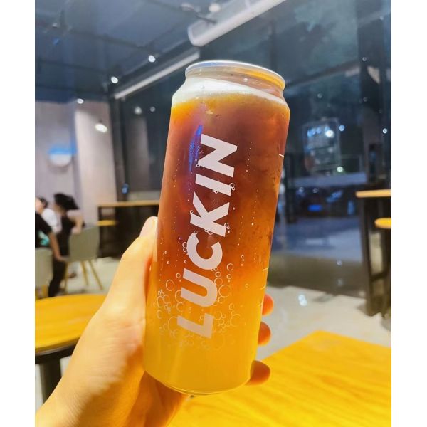 Sample Availabled 250ml 370ml 420ml 500ml 650ml PET Plastic Can with Aluminum Lid
