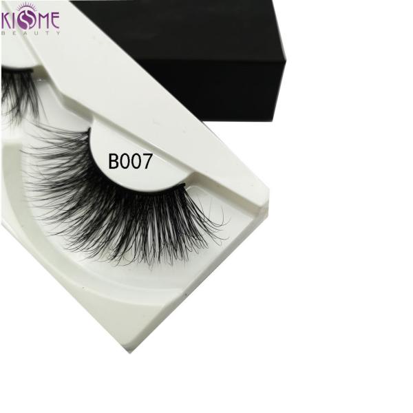 Wedding 25mm Volume False Eyelashes / Natural Black 6D Mink Lash Extensions