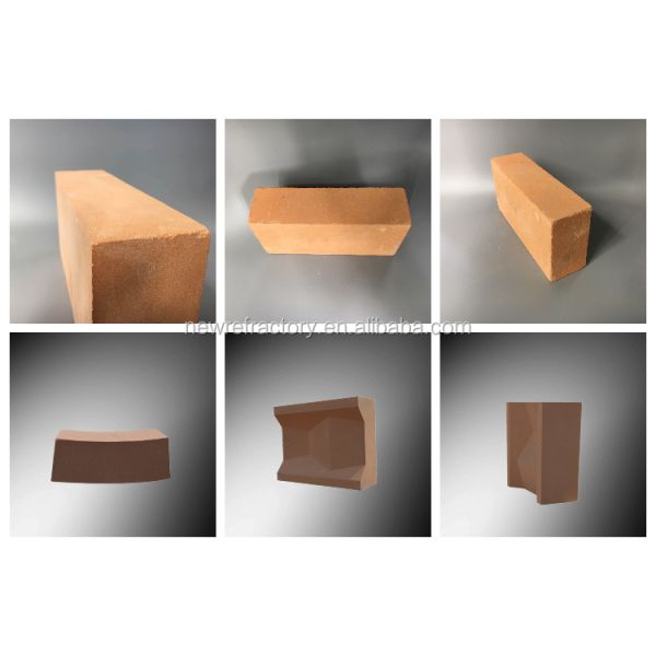 230x114x65mm Alumina Block for Red Refractory Light Weight Clay Insulating Lining Brick