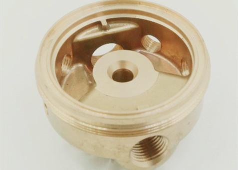 80*60 Hot Forged Parts Bottom Control Valve Brass / Copper Body