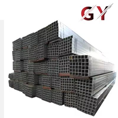 Hot Sale Zinc Coated Q195 Q245 10# 20# 3-12m Customized Galvanized Square Steel Tube for Construction Structure