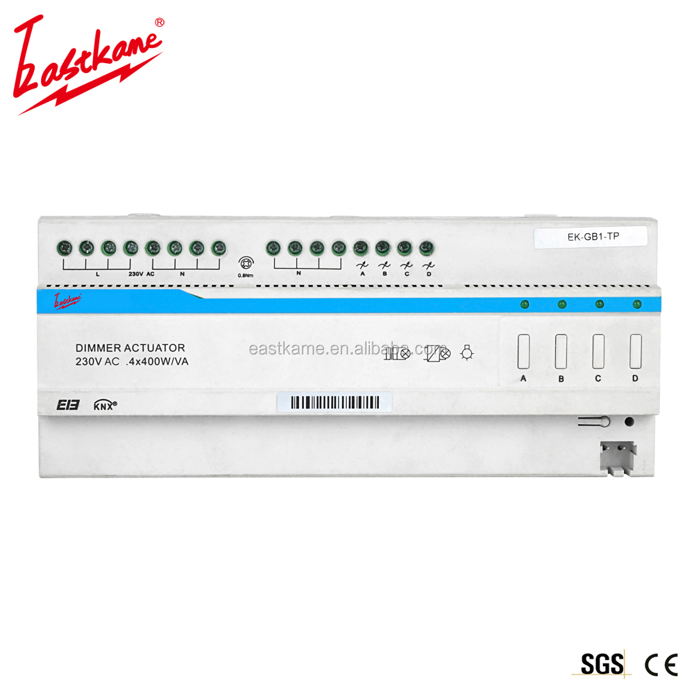 OEM/ODM Knx Smart Home Switch 4 Way Curtain Actuator