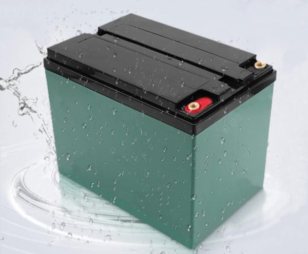 12v 50ah Lifepo4 Cell Pack Rechargeable Waterproof Boat Rv Outdoor Camping Battery