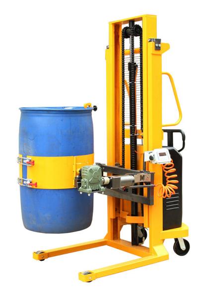 tipo elevador elétrico da aro da carga 450Kg do cilindro da empilhadeira com equilíbrio eletrônico
