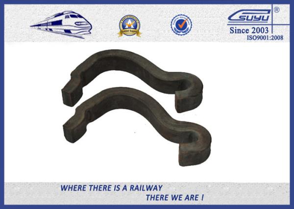 QT500-7 Steel Plain Surface 8.8 Grade Rail Anchor Used for UIC and DIN Standard Rail