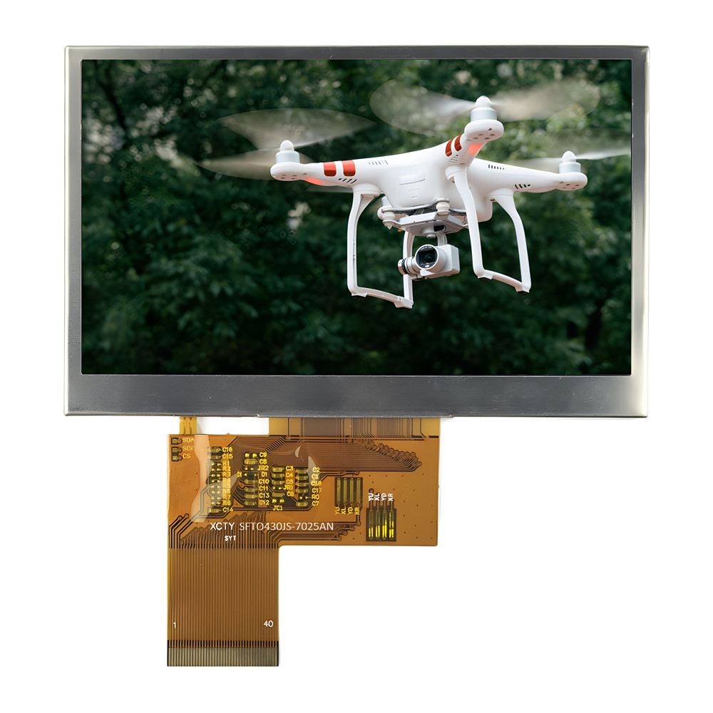 4.3 дюймовый IPS TFT LCD 480 * 272 пикселя 262K полноцветный дисплей ST7283 Дисплейный интерфейс