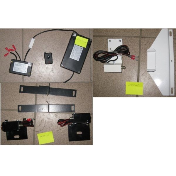 4200mm Rail Aluminum Alloy Commercial Automatic Sliding Doors Silvery White