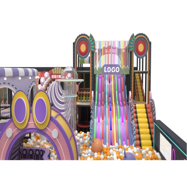 Villa Private Home Custom Pastel Indoor Jump Park Waterproof PVC Fabric