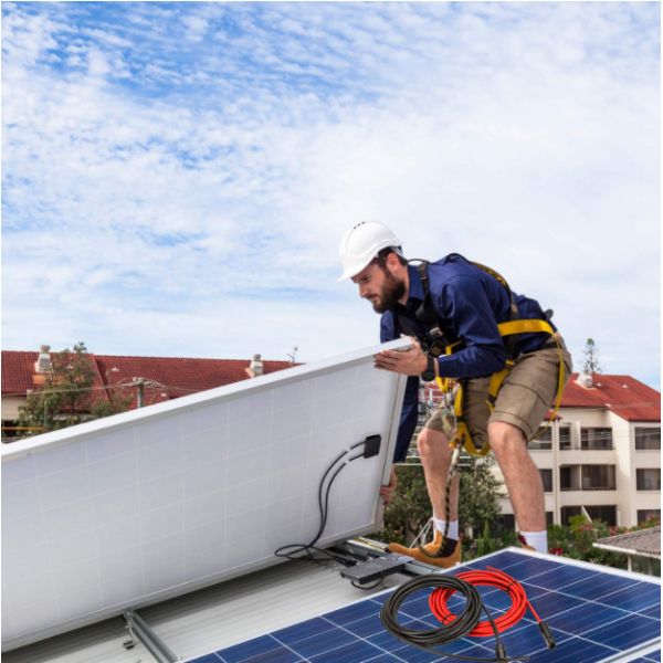 Удлинительный кабель панели солнечных батарей длины 4mm2 Dc 20m 40m TUV EN50618 1500V