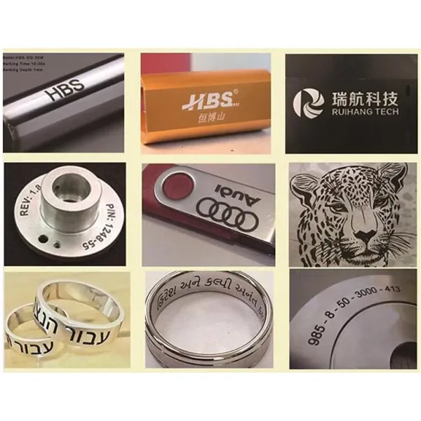 20W Fiber Laser Marking Machine for Metal and Plastic Desktop Table Design