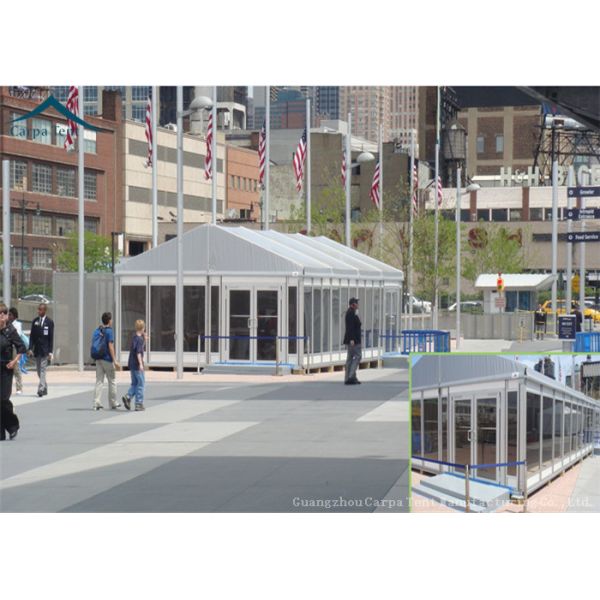 Aluminium Glass Wall Tents