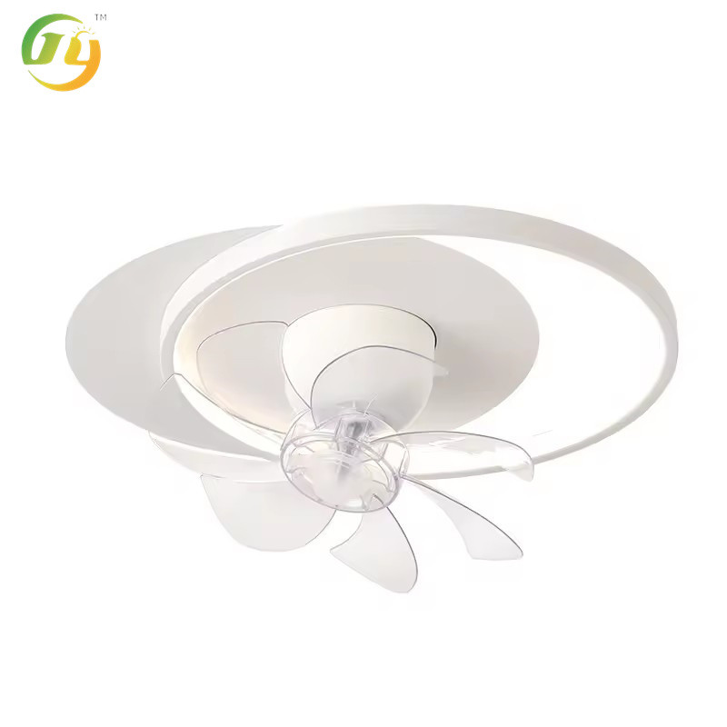SENKAI Metal ABS Acrylic Blade Ceiling Fan LED Light Source Дистанционное управление Медь Дом B
