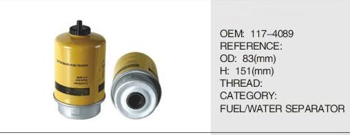GOOD QUALITY FILTER AUTO FUEL WATER SEPARATOR 117-4089