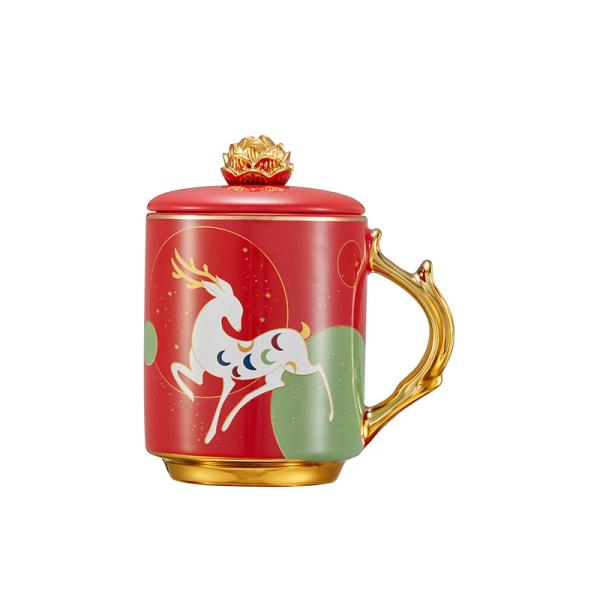 Ready To Ship In Stock Microwave Safe Heat Resistant Round Magic Mug Customised Food Safe Ceramic Coffee Mugs