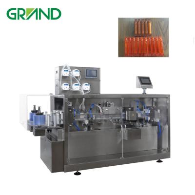 PET/PE Plastic Ampoule Filling Machine , Plastic Bottle Filling And Sealing Machine