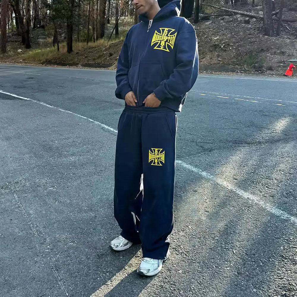 Custom Lightweight French Terry Cotton Cut Raw Hem Cropped Vintage Acid Wash Sun Faded Blank Zip Up Baggy Hoodie