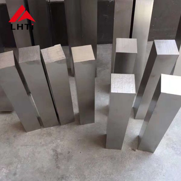 ASTM B348 Annealed Square Titanium Flat Bar Gr2 Gr5 Ti6Al4V