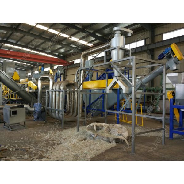 500 Kg / H PE Packing Plastic Film Recycling Machine , PP Agricultural Plastic Sheeting Machine