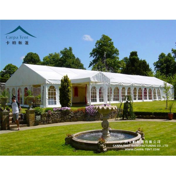 12m x 30m Indian Style Large Wedding Tents With Aluminum Frame UV - Resistant