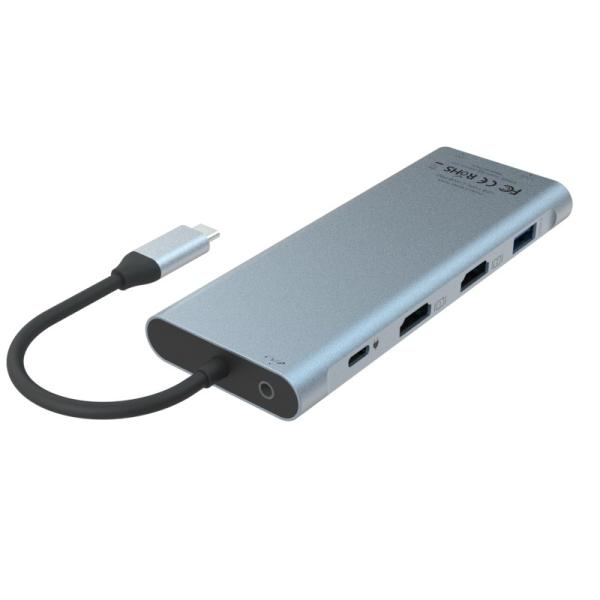 Adaptateur multi-fonctionnel USB de type C 11 en 1 pour ordinateur portable et téléphone portable à un prix abordable