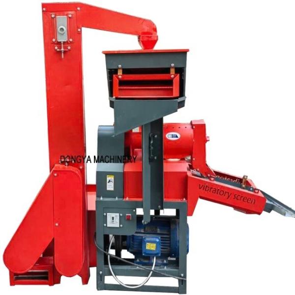 yifeng AGRO 11KW 700-1500KG Combined Rice Mill Machine with Elevator  for Commercial Use