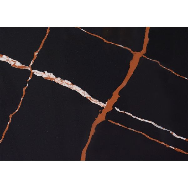 Countertop популярного кварца Calacatta черноты прямой связи с розничной торговлей фабрики стиля искусственного каменный для кухни