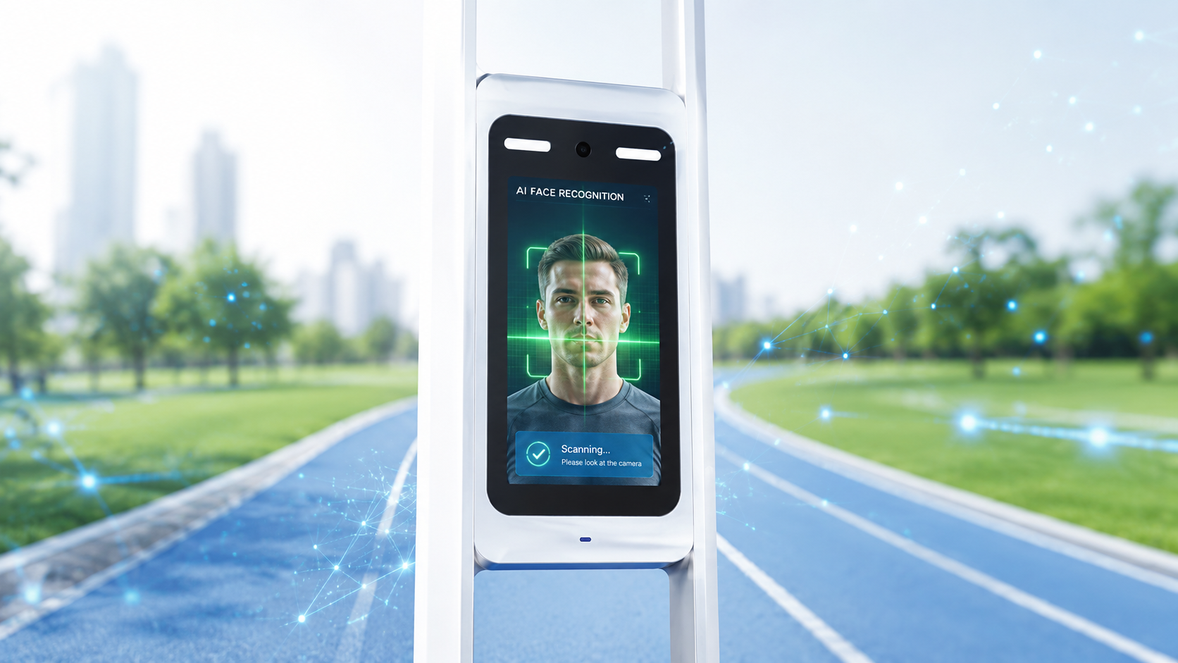 Smart Running Track System with AI Face Recognition