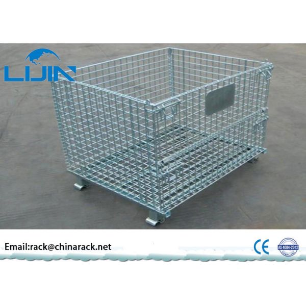 Гальванизированные клетки ячеистой сети финиша логистические/складывая клетка хранения