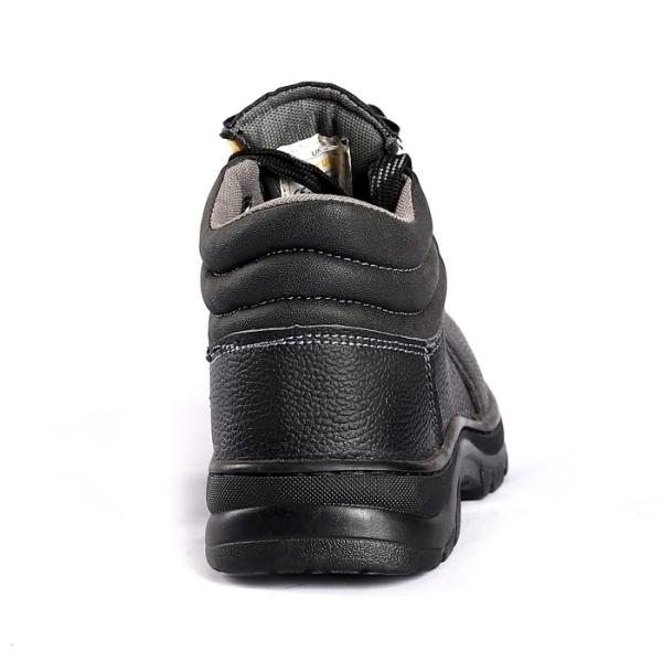 OEM Slip Resistant Lightweight Work Shoes with Mesh Lining and PU/PU Outsole Safety Boots
