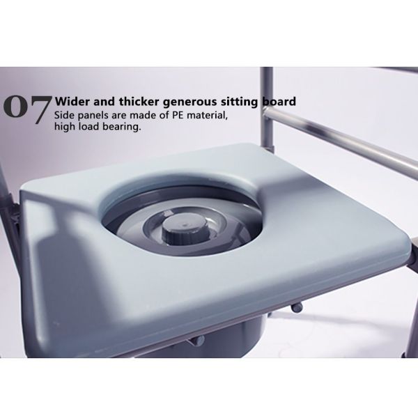 Stable Toilet Chair For Elderly Thickened Stool Customized High Carbon Steel
