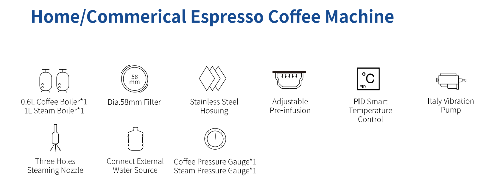 7105 Home Coffee Machine