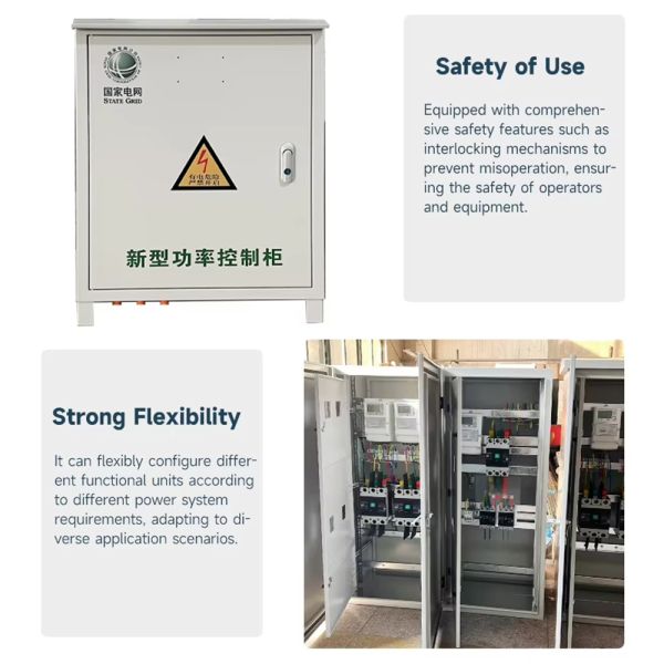 IP55-rated Stainless Steel Electrical Distribution Box 380V Power Distribution Cabinet for Outdoor Industrial Use