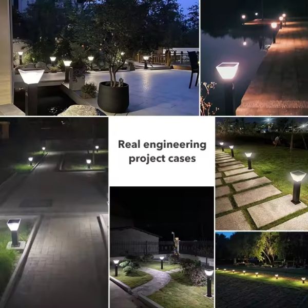 Super Bright LED Solar Lawn Lights Waterproof Outdoor Garden Pathway Lighting