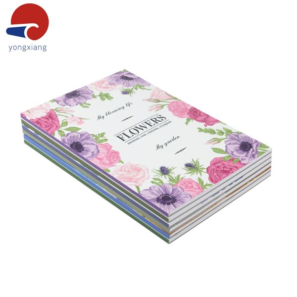 OEM Coloring Book Printing Services Saddle Stitch / Perfect Binding / Spiral