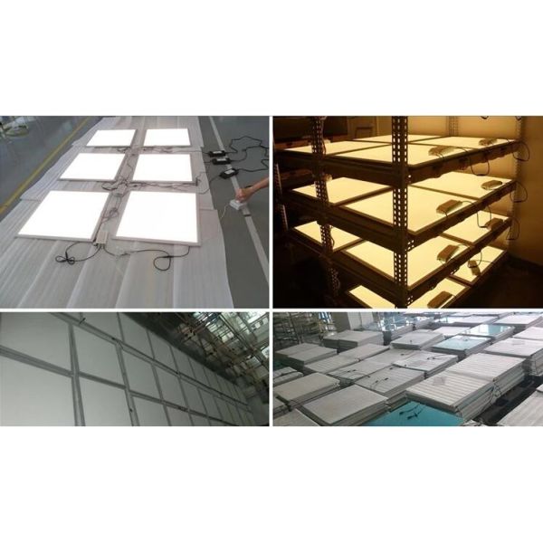 36w 600 x 600 Flat Waterproof Led Panel 2ft Ip65 Dali Dimmable For Supermarket