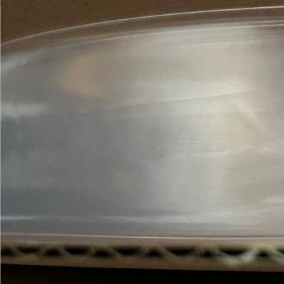 25mm Clear Shrink Tubing 10 Degree , 2 Flame Retardant Heat Shrink Tubing