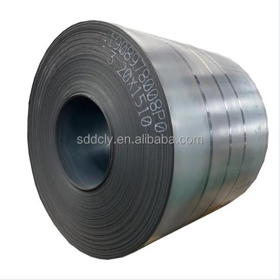 1.5 mm 1.6 mm bobinas de aço carbono para material de construção de edifícios liga laminada a quente