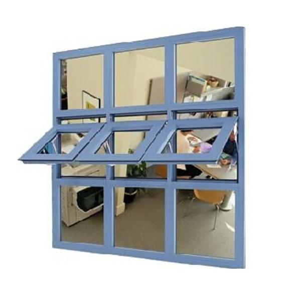Inspecção de terceiros Solução de decoração de fachada à prova de furacão Janela suspensa superior