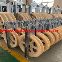 Grande linha de nylon ferramenta de Bundle Pulley Transmission do condutor do diâmetro 916x110mm única
